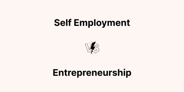 Entrepreneur vs Self-Employed - battabox.com