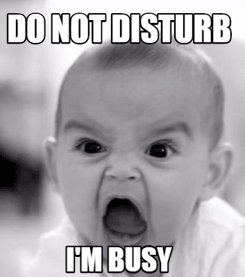 Do Not Disturb face