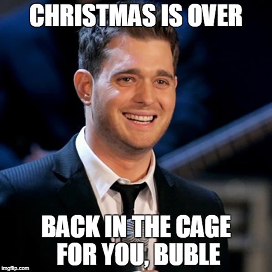 Michael Buble Christmas Memes