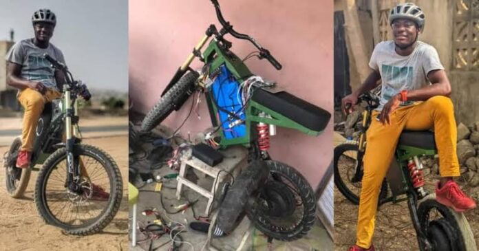Ghana-made super electric bikes made from spoilt laptop batteries
