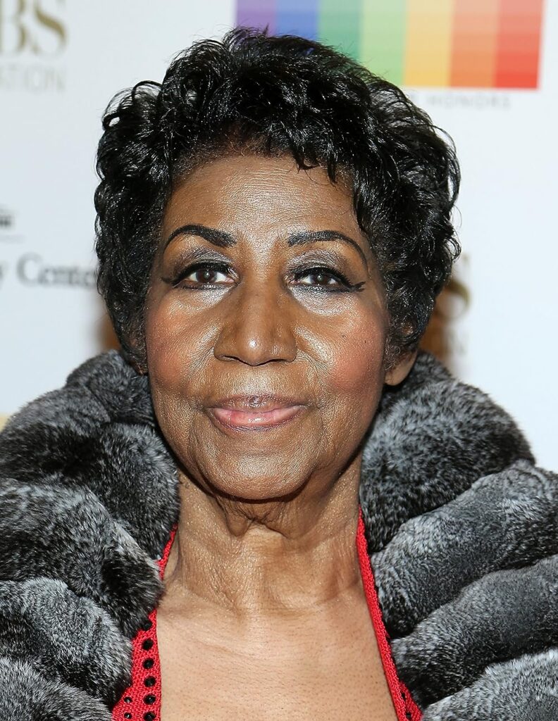 Aretha Franklin as the "Queen of Soul" Black female singers