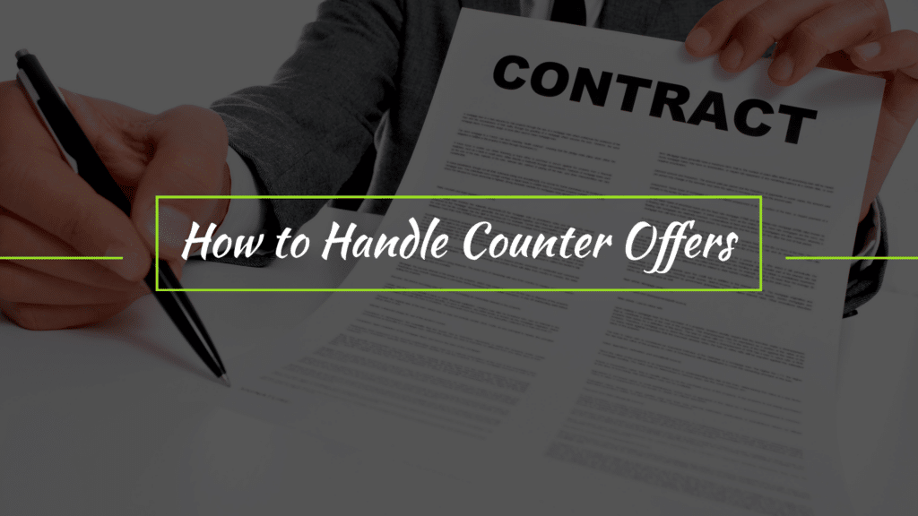 How to handle counter offers at the workplace