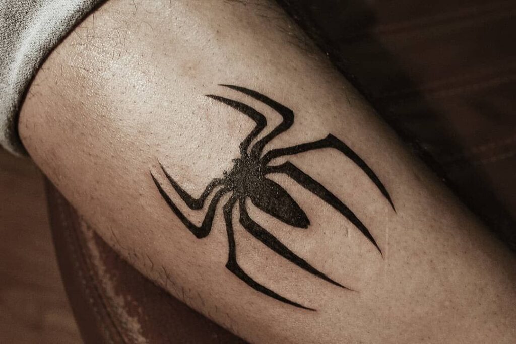 Spiderman Spider tattoo